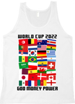 World Cup 2022 GMP White Tank Top