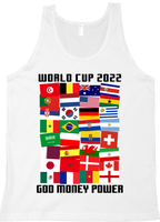 World Cup 2022 GMP White Tank Top