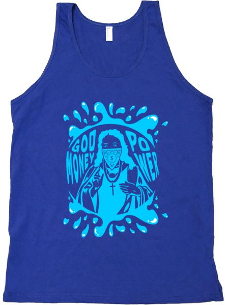 God Money Power ”Wet” Tank Top
