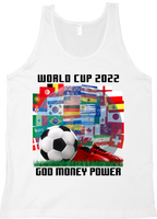 World Cup 2022 GMP Globe White Tank Top