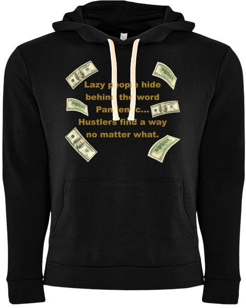 Pandemic Hustler Black/Gold Hoodie