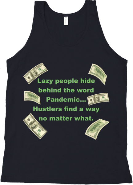 Pandemic Hustler Black/Green Tank