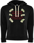 Pandemic Hustler Black/Red Hoodie