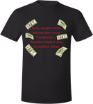 Pandemic Hustler Black/Red T-Shirt
