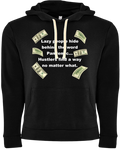 Pandemic Hustler Black/White Hoodie