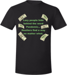 Pandemic Hustler Black/Green T-Shirt