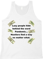 Pandemic Hustler White/Black Tank