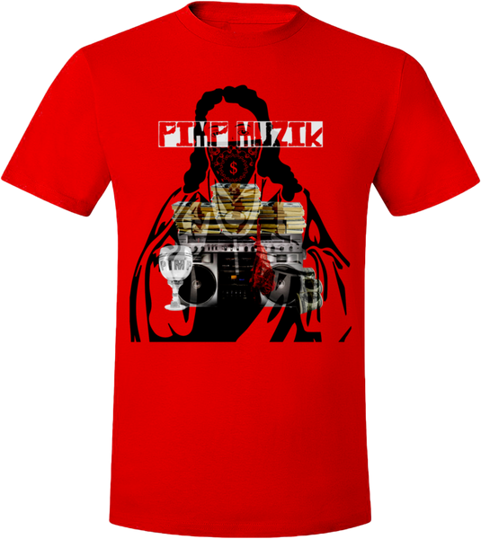 Pimp Muzik Overlay T-Shirt