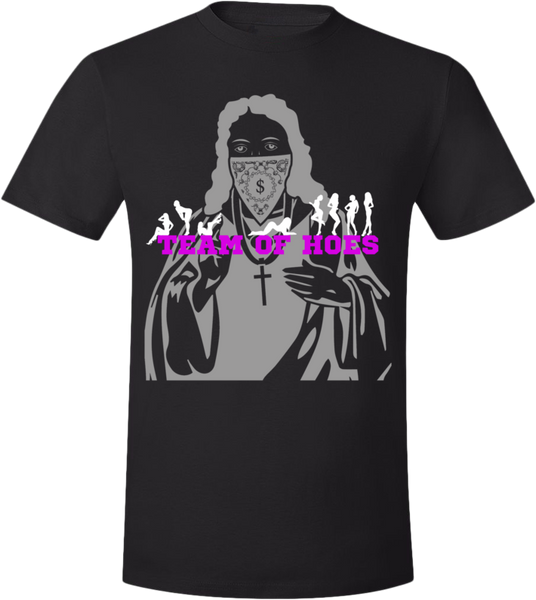 Team Of Hoes Overlay T-Shirt